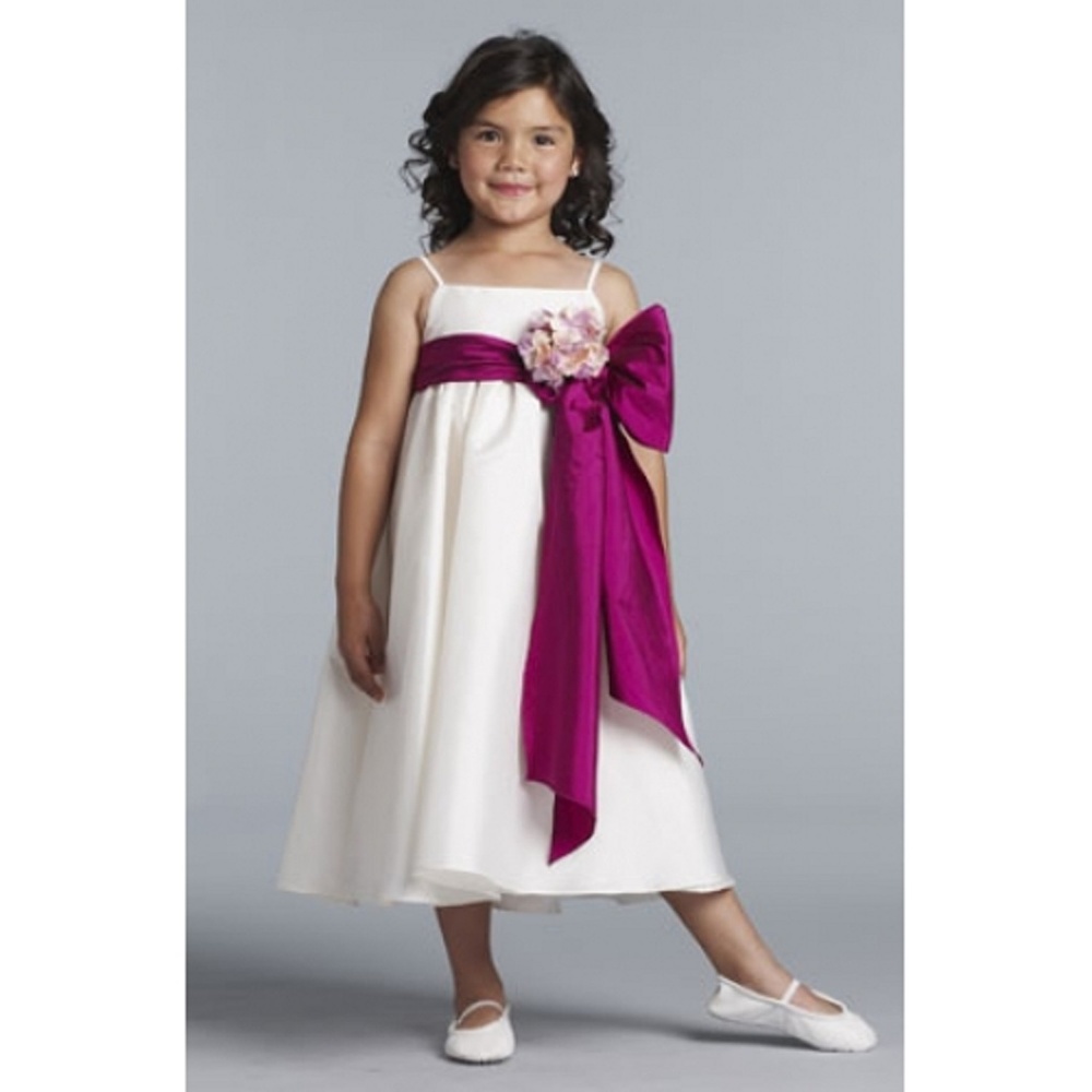 Us Angels Flower Girl Dress 276 Ivory Size 6X